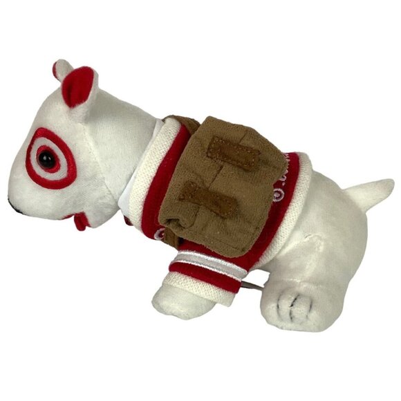 Target Bullseye Dog Plush Mascot with Messenger Bag 2018 Careers - Picture 2 of 9